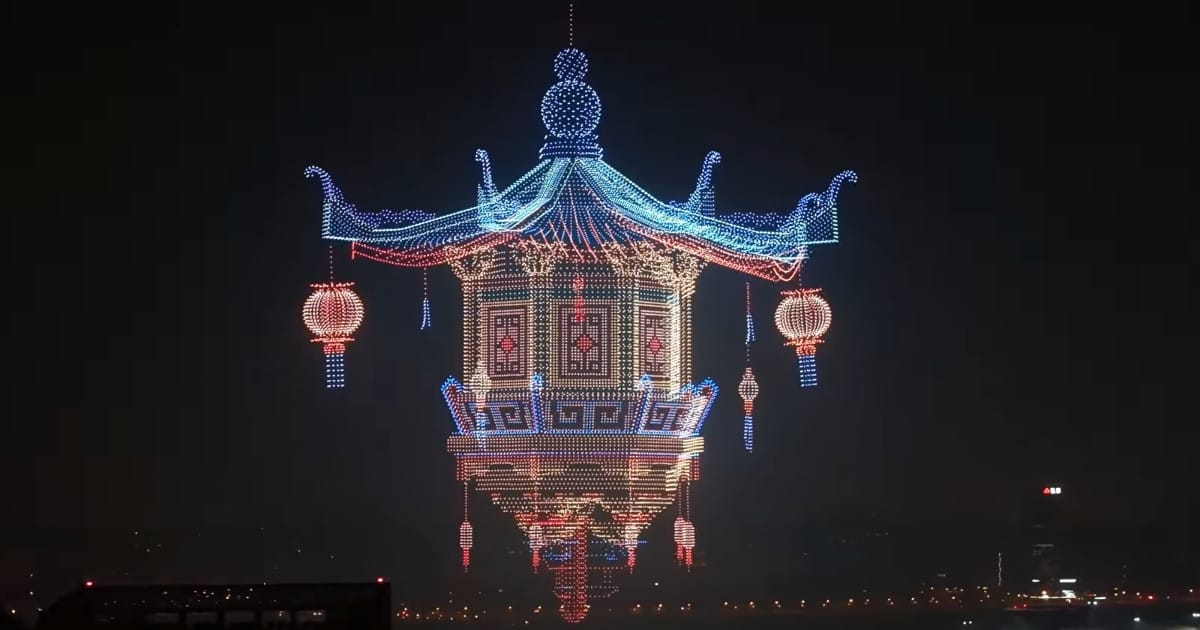 22,580 Drones Paint the Sky — and I Can't Decide How to Feel About It