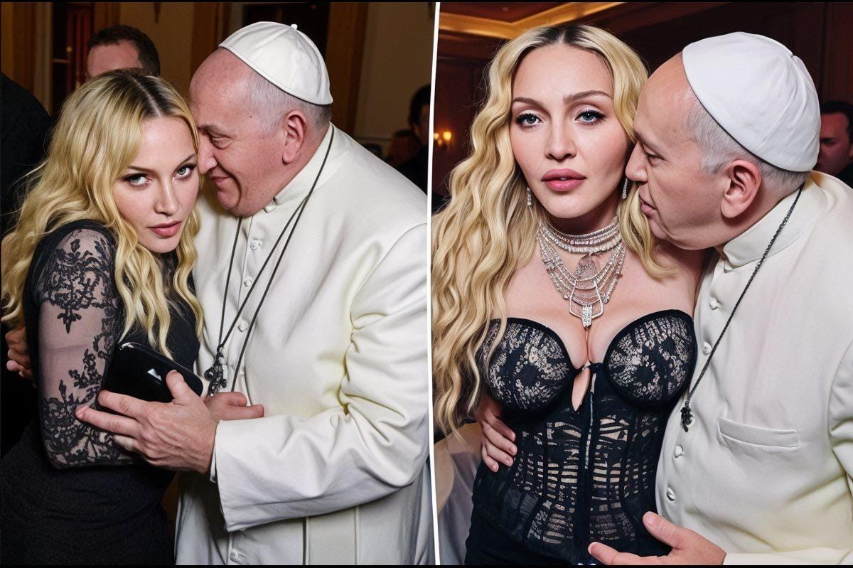 The God Illusion: Why the Pope Is So Popular as a Deepfake Image