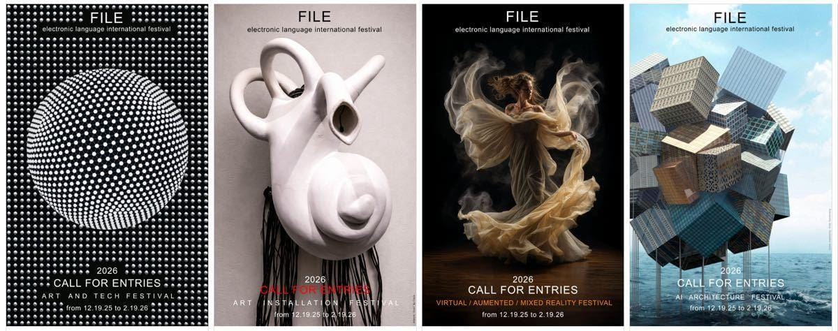 FILE 2026 - Call for Entries - Art and Technology Festival