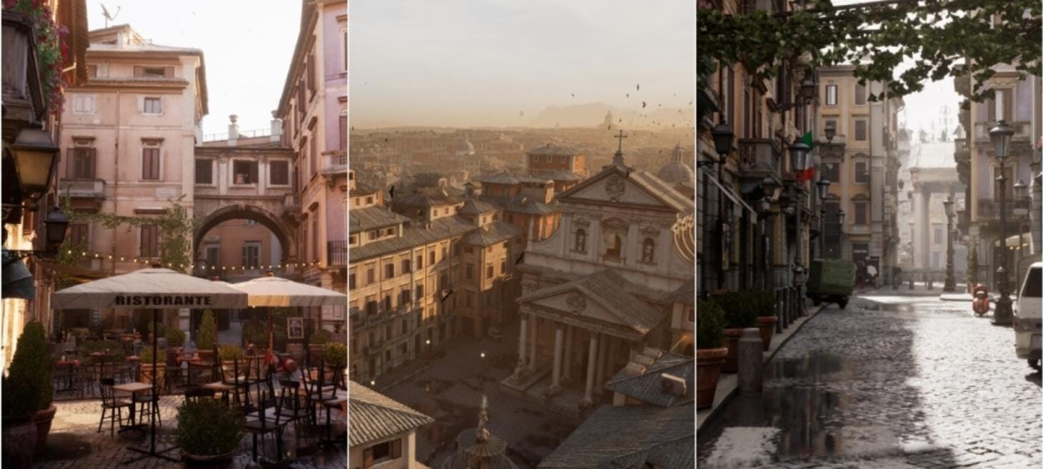 Take a Look at This Photorealistic 3D Italian City Scene Made With UE5