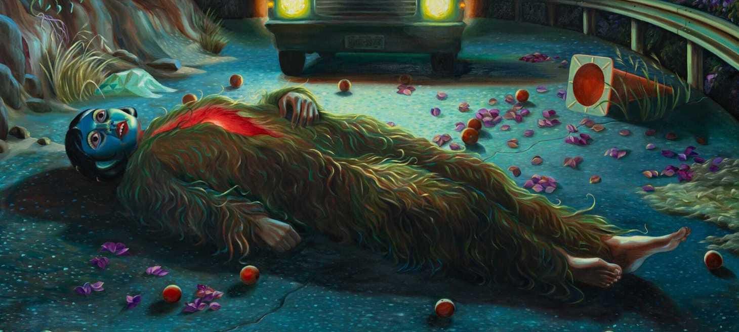 Through Surreal Paintings, Shyama Golden Reincarnates a Mythic Narrative