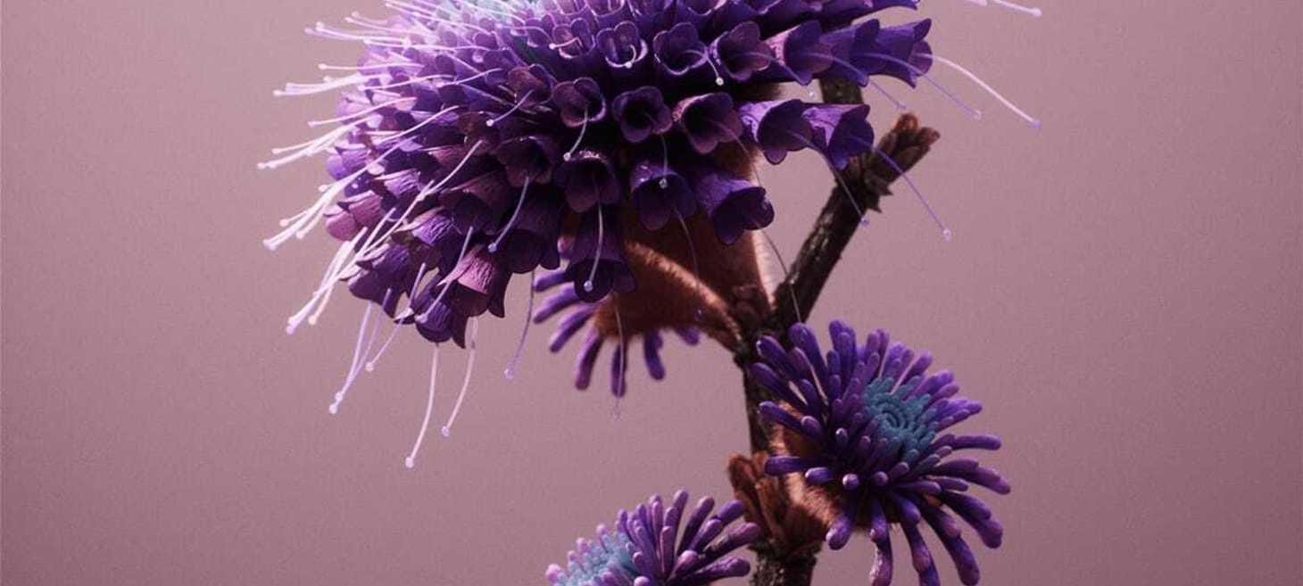 Technology and Nature Merge in Zachary Corzine’s Otherworldly ‘Faux Flora’