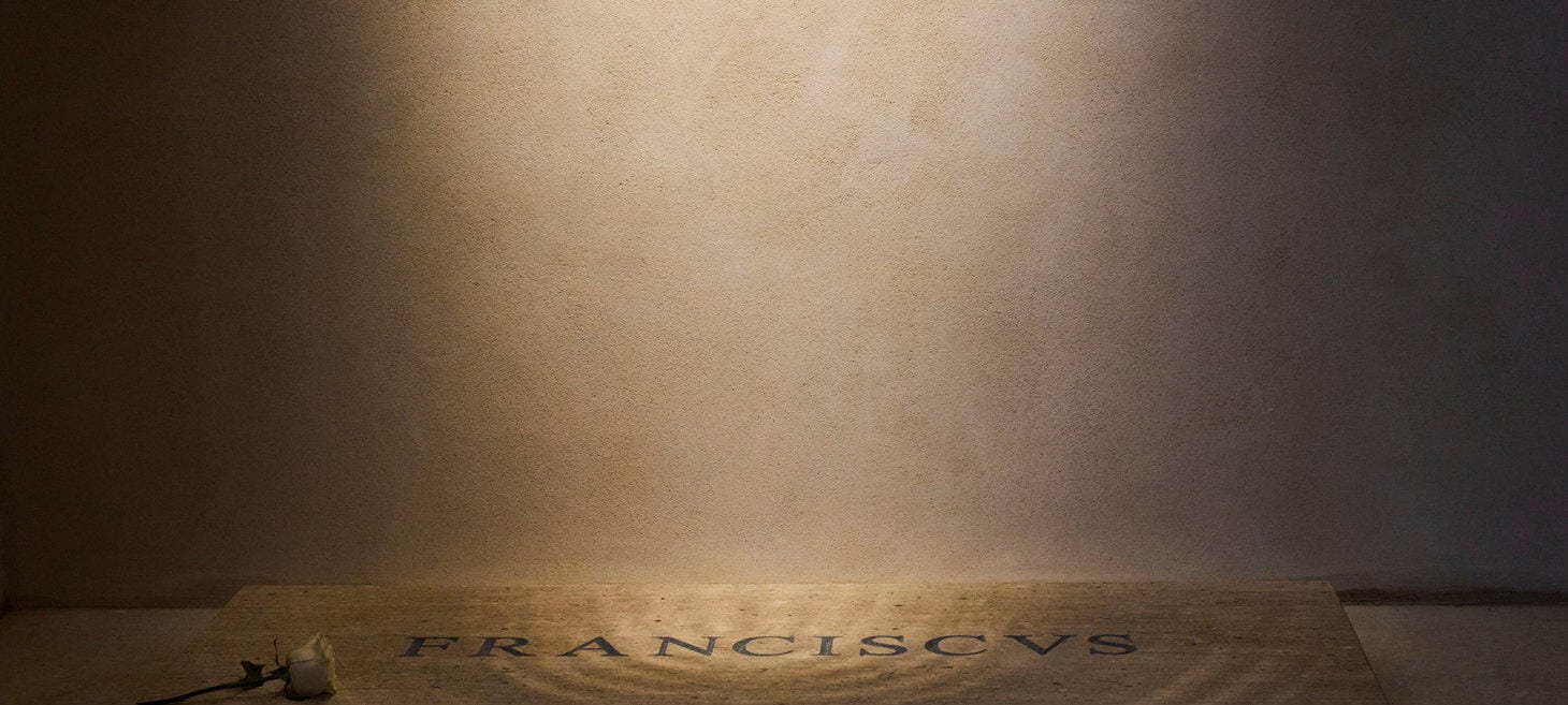 Designers Do a Double Take at the Lettering on Pope Francis’s Tombstone