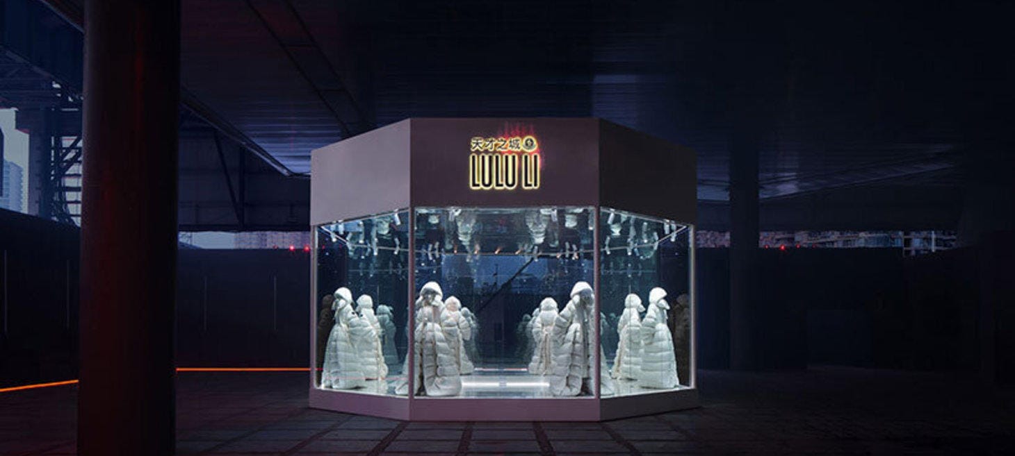Moncler and Lulu Li Transform AI Explorations Into Puffer Capsule Collection