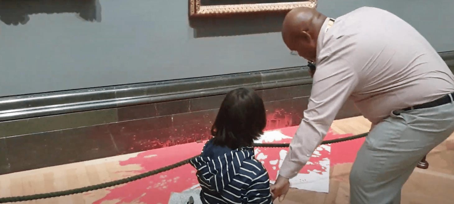 UK’s National Gallery Bans Liquids After Climate and Gaza Protests
