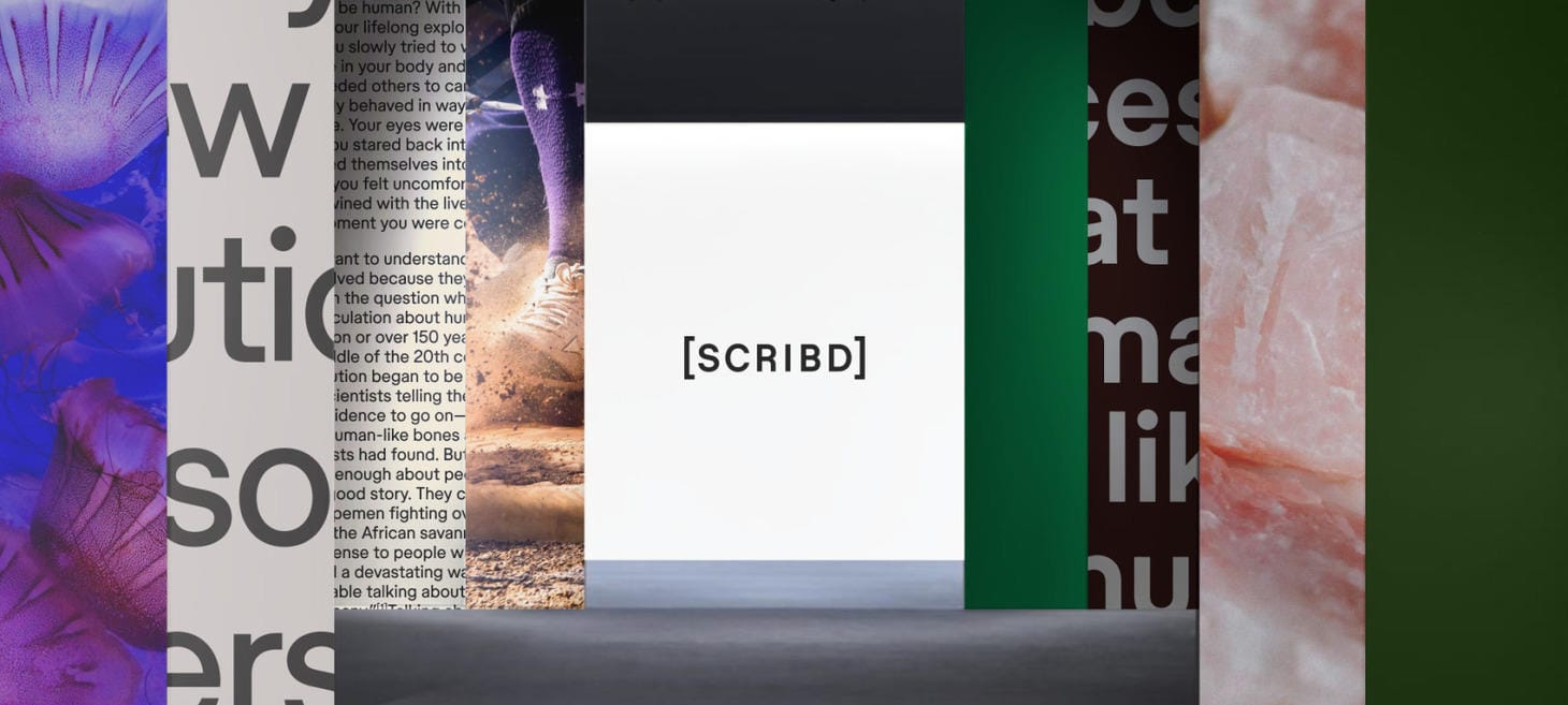 Mother Design's Global Rebrand of Scribd Positions It as the Antidote to AI