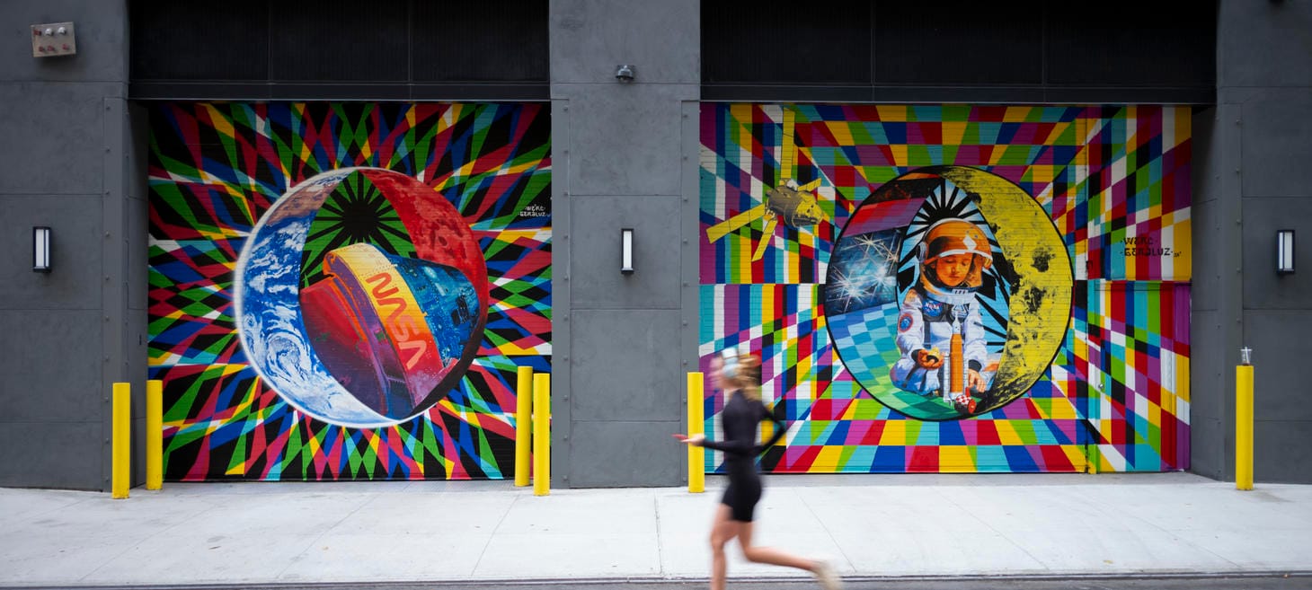 NASA Relaunches Art Program with Space-Themed Murals