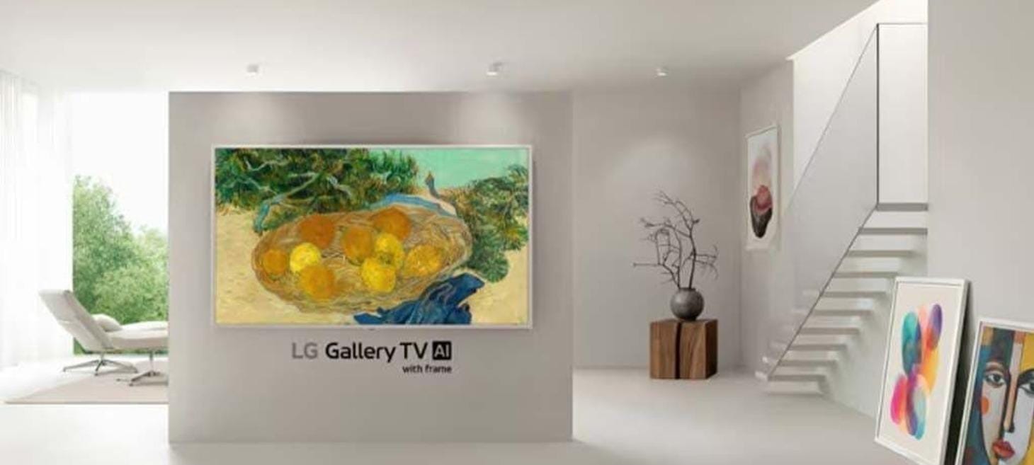 LG Challenges Samsung's the Frame with Its New Gallery TV
