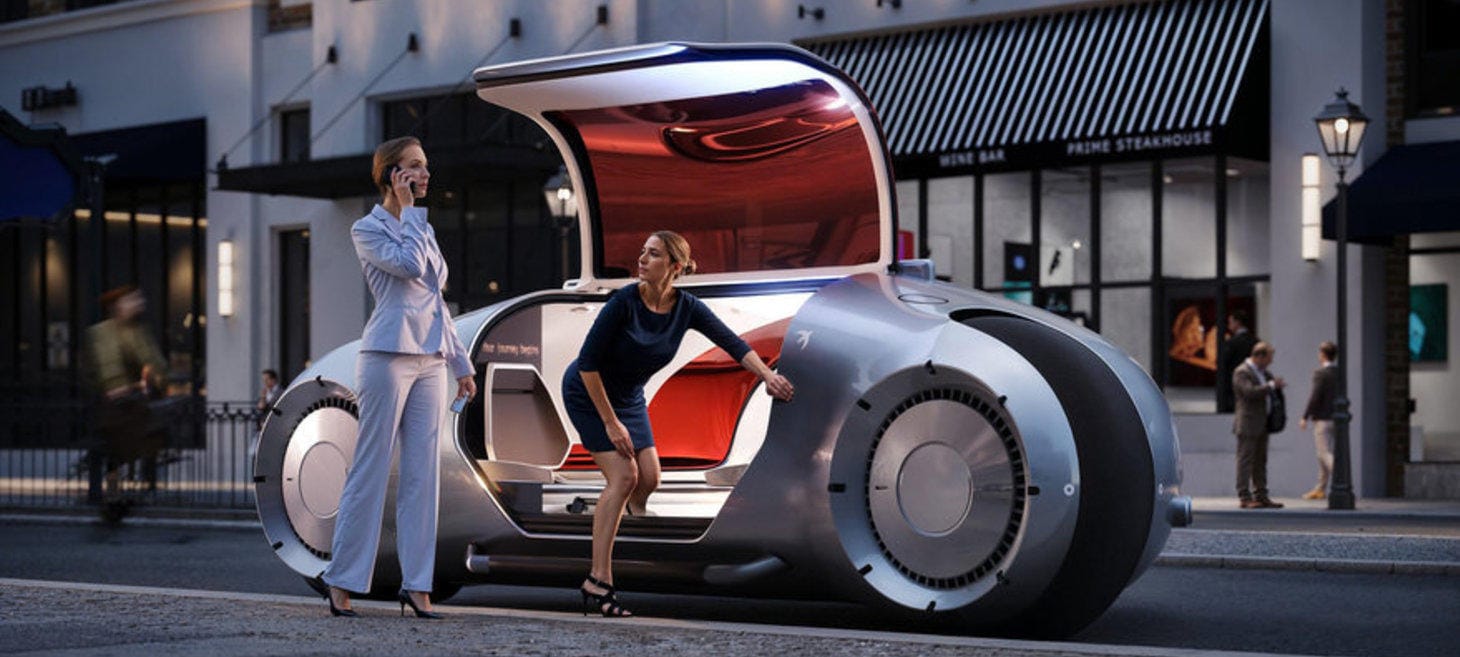 Appealing Transportation Design Concept: The Autonomous Sleeping Mobile