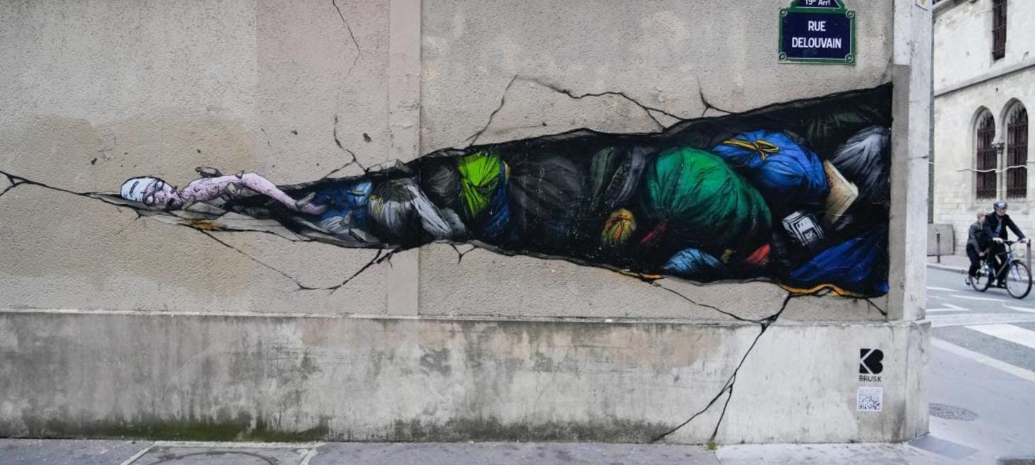 Street Artists Use Their Art to Express Their Feelings About Paris Olympics