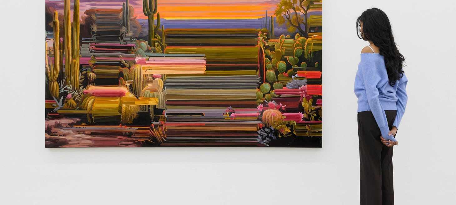 Perfect Imperfection: Digital Glitches in Traditional Oil Painting
