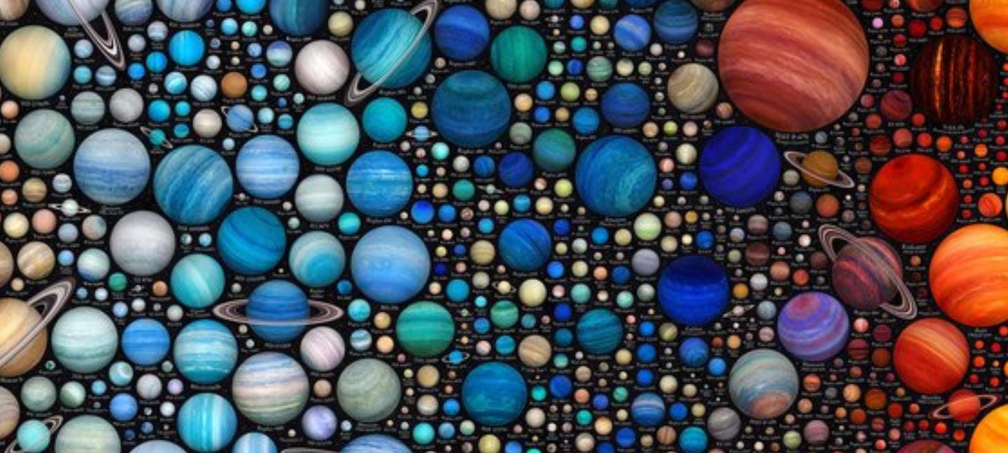 With Real Scientific Data, Artist Martin Vargic Has Visualized Hundreds of Alien Planets