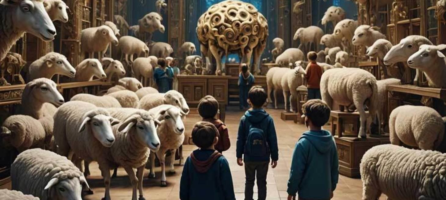 Do Children Dream of AI Sheep in Museums? (not nightmares)
