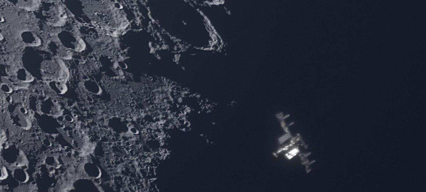 Think This Space Station and Moon Photo Is AI? Meet the Photographer.